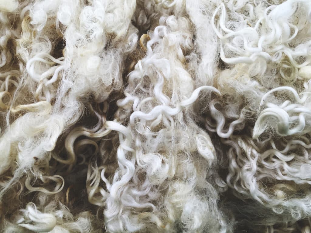 Keratin sourced from sheep's wool