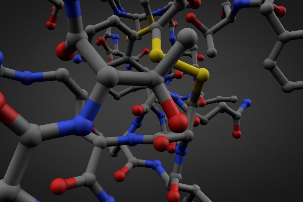 fibre polymer chains